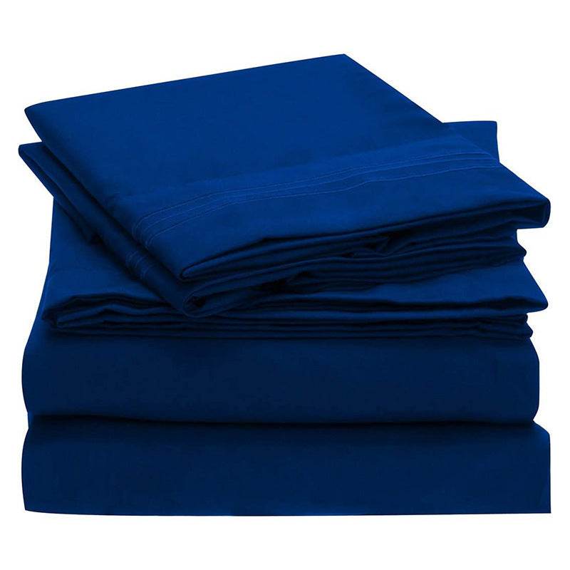 Solid Color Bed Sheet Sanding - Mubimart