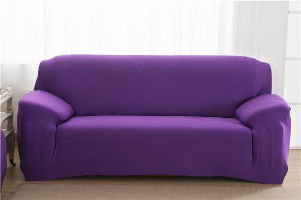 Solid Corner Sofa Covers Couch Slipcovers Elastica Material Sofa Skin Protector Cover Sofa Armchair - Mubimart