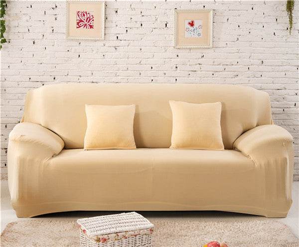 Solid Corner Sofa Covers Couch Slipcovers Elastica Material Sofa Skin Protector Cover Sofa Armchair - Mubimart