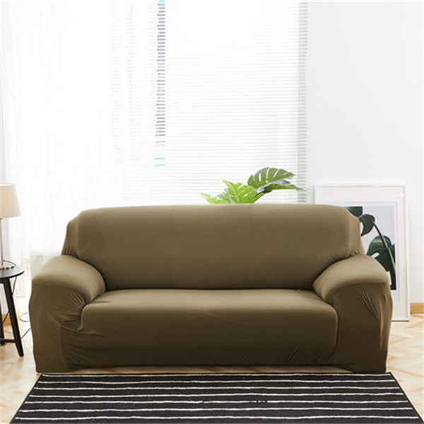 Solid Corner Sofa Covers Couch Slipcovers Elastica Material Sofa Skin Protector Cover Sofa Armchair - Mubimart -  