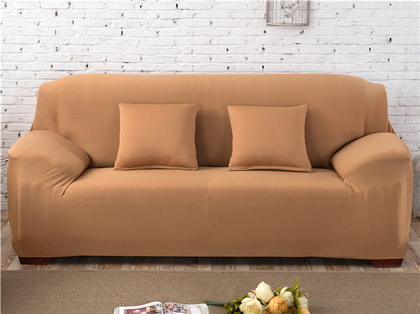 Solid Corner Sofa Covers Couch Slipcovers Elastica Material Sofa Skin Protector Cover Sofa Armchair - Mubimart -  