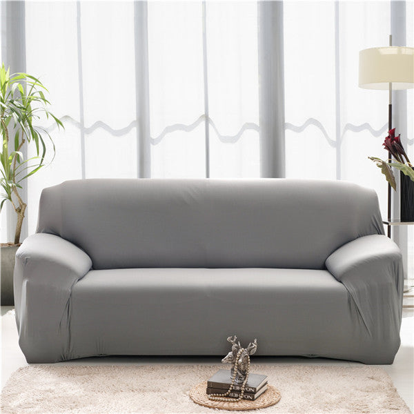 Solid Corner Sofa Covers Couch Slipcovers Elastica Material Sofa Skin Protector Cover Sofa Armchair - Mubimart -  