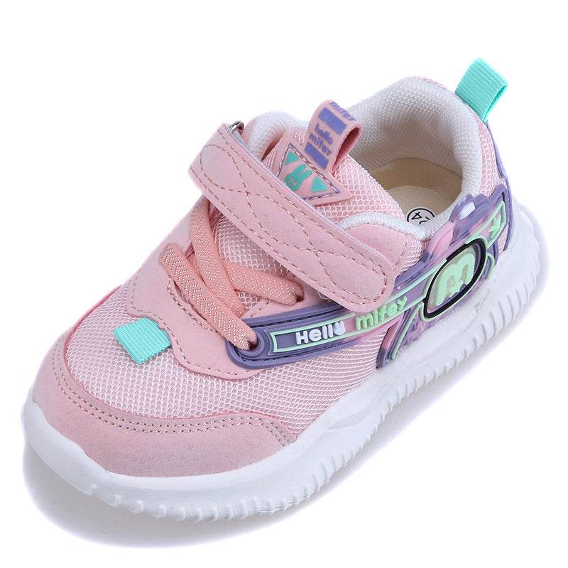 Solid-soled health net shoes for kids functional shoes - Mubimart