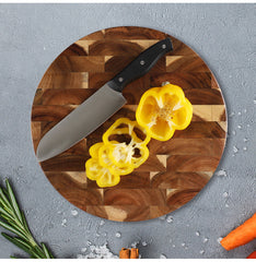 Solid wood splicing cutting board - Mubimart -  