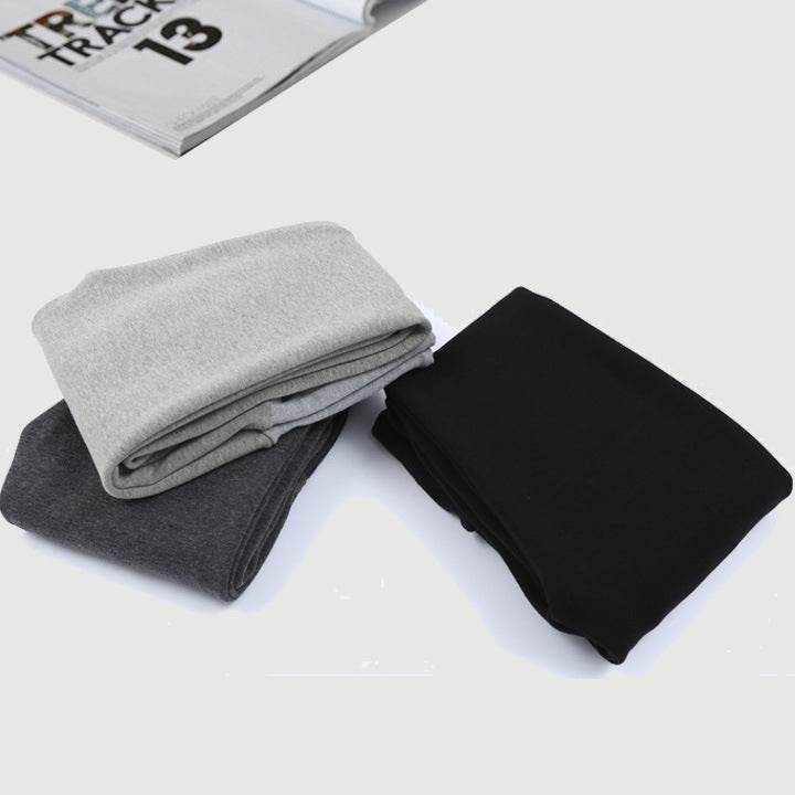 South Korea maternity new winter pregnant women foot leggings and cashmere trousers abdomen supporting feet thick spot - Mubimart