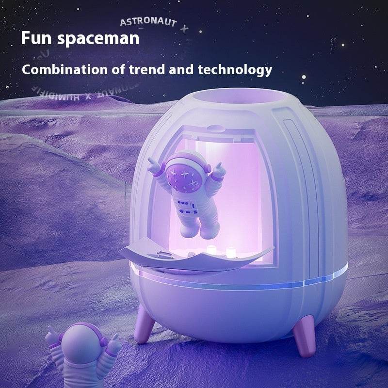 Space Capsule Desktop Usb Humidifier - Mubimart