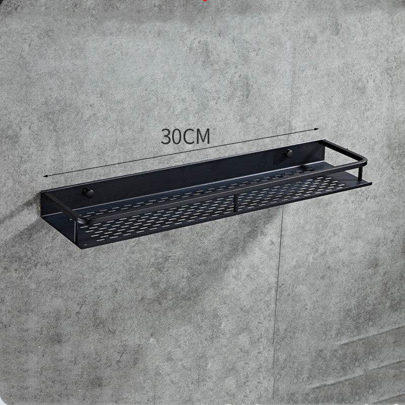 Space aluminum bathroom shelf - Mubimart