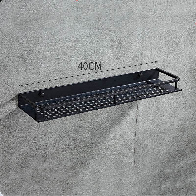 Space aluminum bathroom shelf - Mubimart