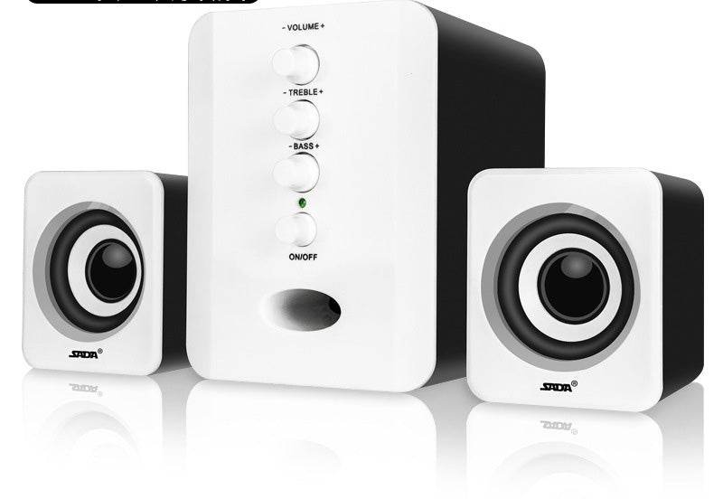 Speakers Computer D-202 Combination Music-Player Subwoofer-Sound-Box Smart-Phones Stereo - Mubimart