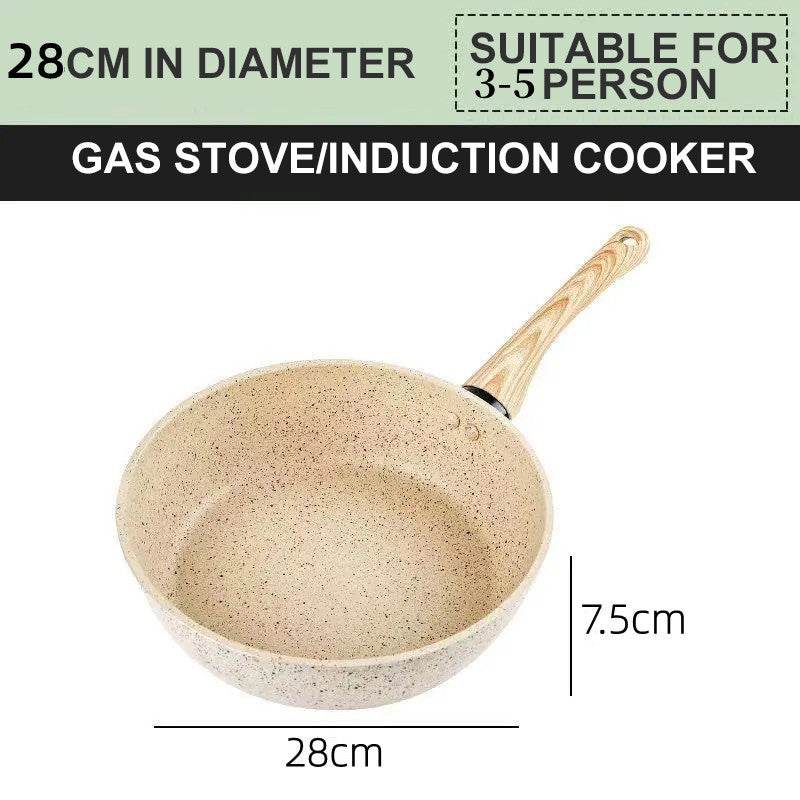 Special Medical Stone Non-stick For Smokeless Pan - Mubimart