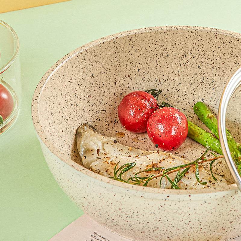 Special Medical Stone Non-stick For Smokeless Pan - Mubimart