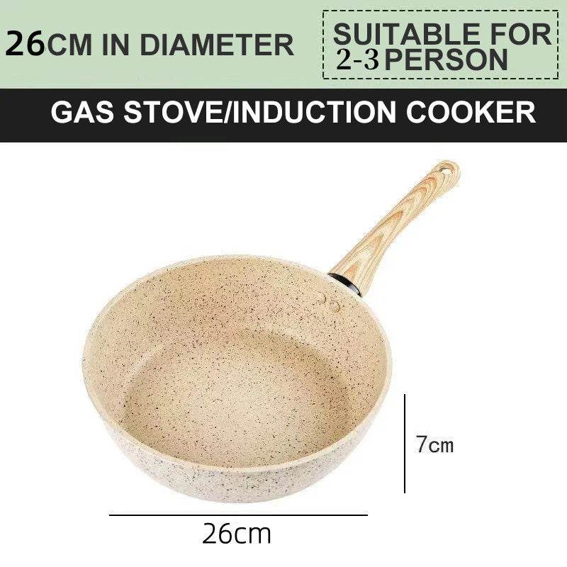 Special Medical Stone Non-stick For Smokeless Pan - Mubimart