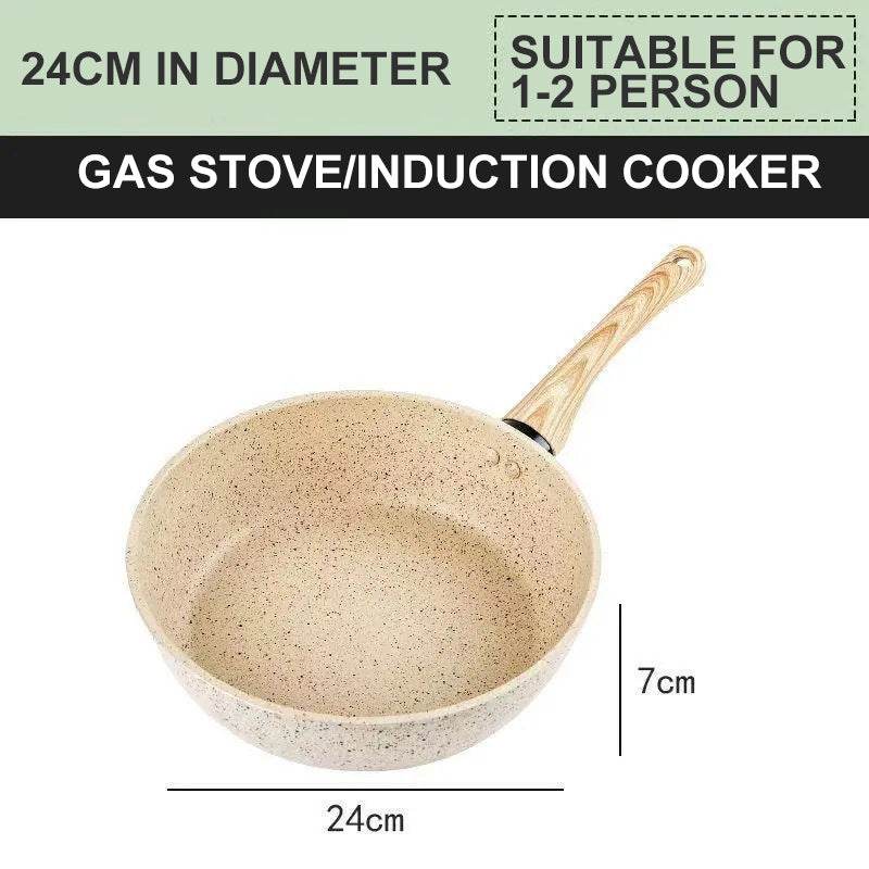 Special Medical Stone Non-stick For Smokeless Pan - Mubimart
