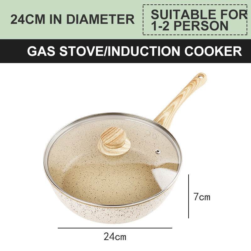 Special Medical Stone Non-stick For Smokeless Pan - Mubimart