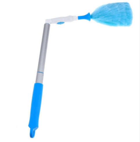 Spin Duster Electric Feather Duster 360 Degree Swivel Dust Duster Electric Cleaning Brush - Mubimart