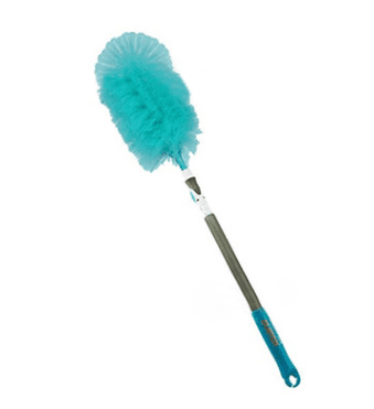 Spin Duster Electric Feather Duster 360 Degree Swivel Dust Duster Electric Cleaning Brush - Mubimart