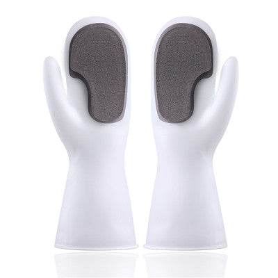 Sponge cleaning gloves - Mubimart