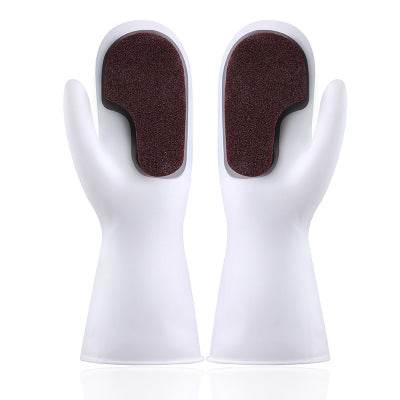 Sponge cleaning gloves - Mubimart
