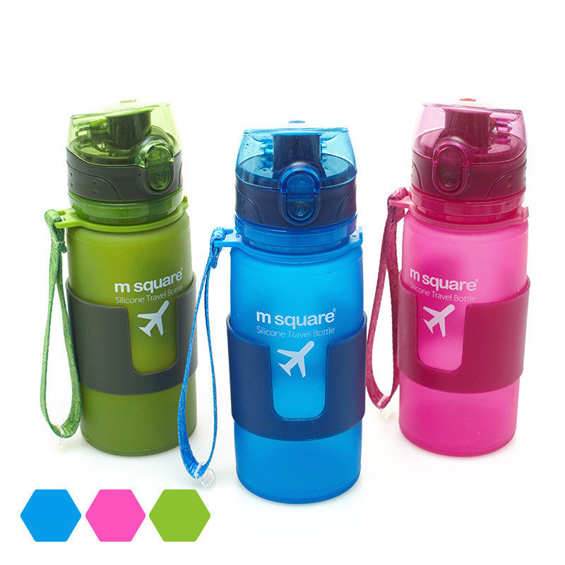 Sports Water Bottle Light Portable Soft Water Bag Riding Mountaineering Drinking Water Bottle - Mubimart -  