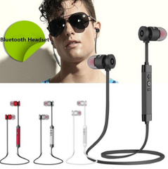 Sports Waterproof Sweatproof Bluetooth Earphones Universal Wireless Bluetooth Earbuds Noise Reduction Bluetooth Headphones In-Ear Stereo Headsets - Mubimart - Bluetooth Neckband 