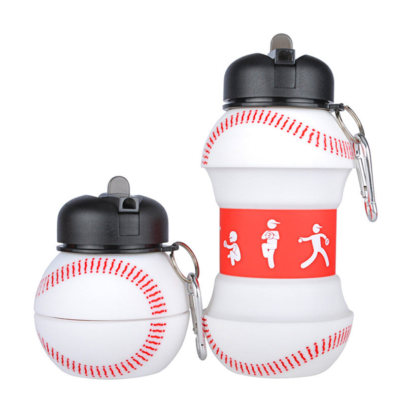 Sports folding water bottle - Mubimart -  