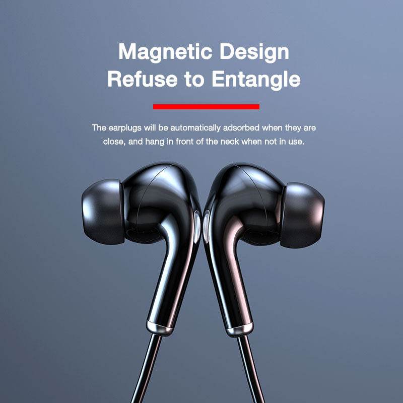 Sports neckband wireless headphones - Mubimart