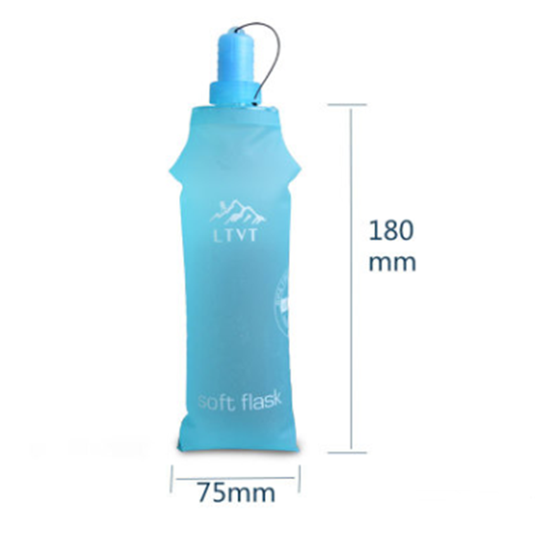 Sports soft water bottle - Mubimart -  