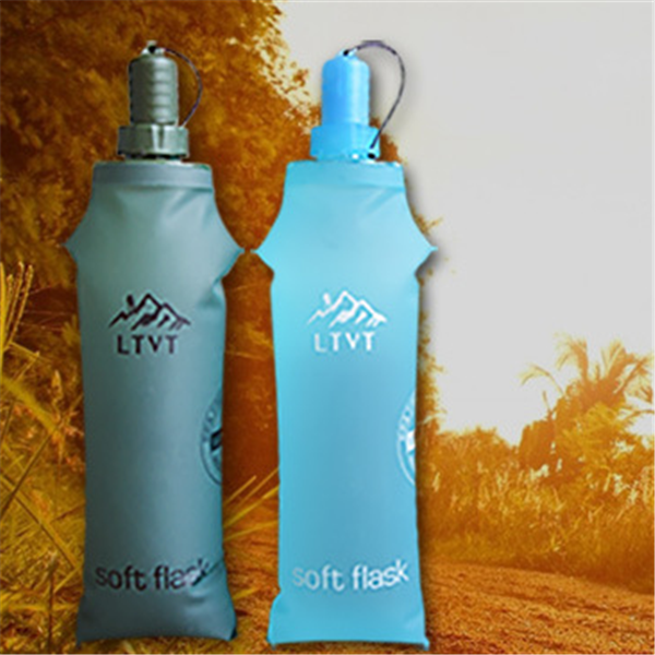 Sports soft water bottle - Mubimart -  