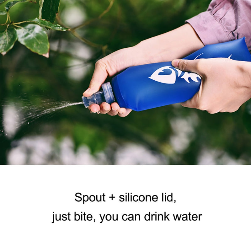 Sports soft water bottle - Mubimart -  