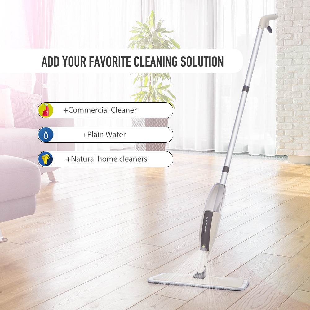 Spray Mop Detachable Magic Mop Wooden Floor Flat Mops Home - Mubimart