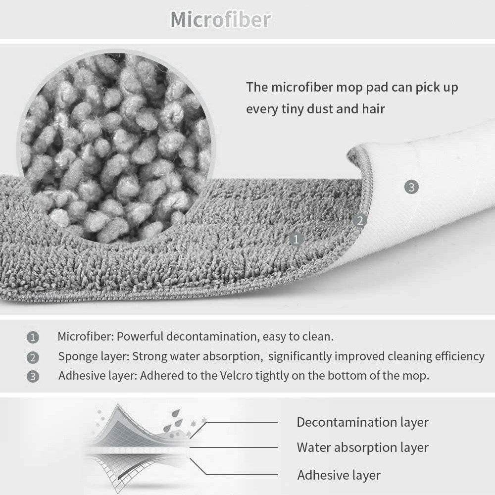 Spray Mop Detachable Magic Mop Wooden Floor Flat Mops Home - Mubimart