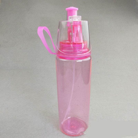 Spray Water Bottle 600ML Sports Cycling Mist Spray Water Bottle - Mubimart