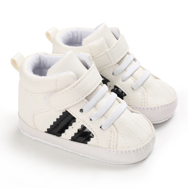 Spring And Autumn 0-1 Years Old Baby Toddler Shoes Soft Soled Baby Shoes Casual Sneakers - Mubimart -  