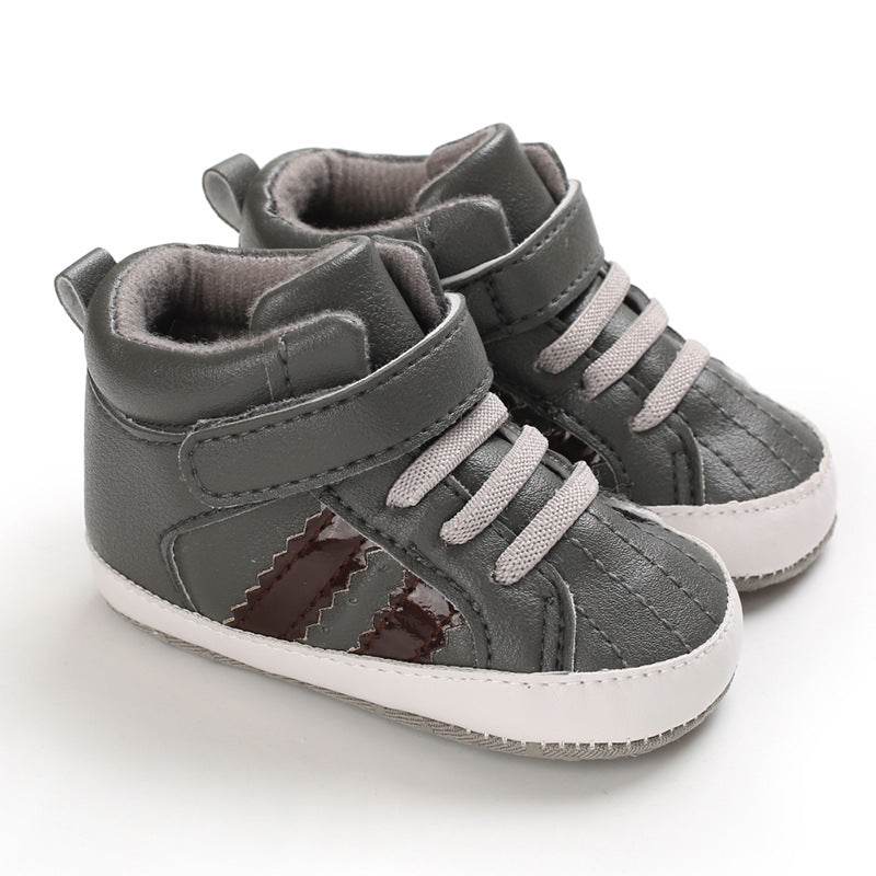 Spring And Autumn 0-1 Years Old Baby Toddler Shoes Soft Soled Baby Shoes Casual Sneakers - Mubimart