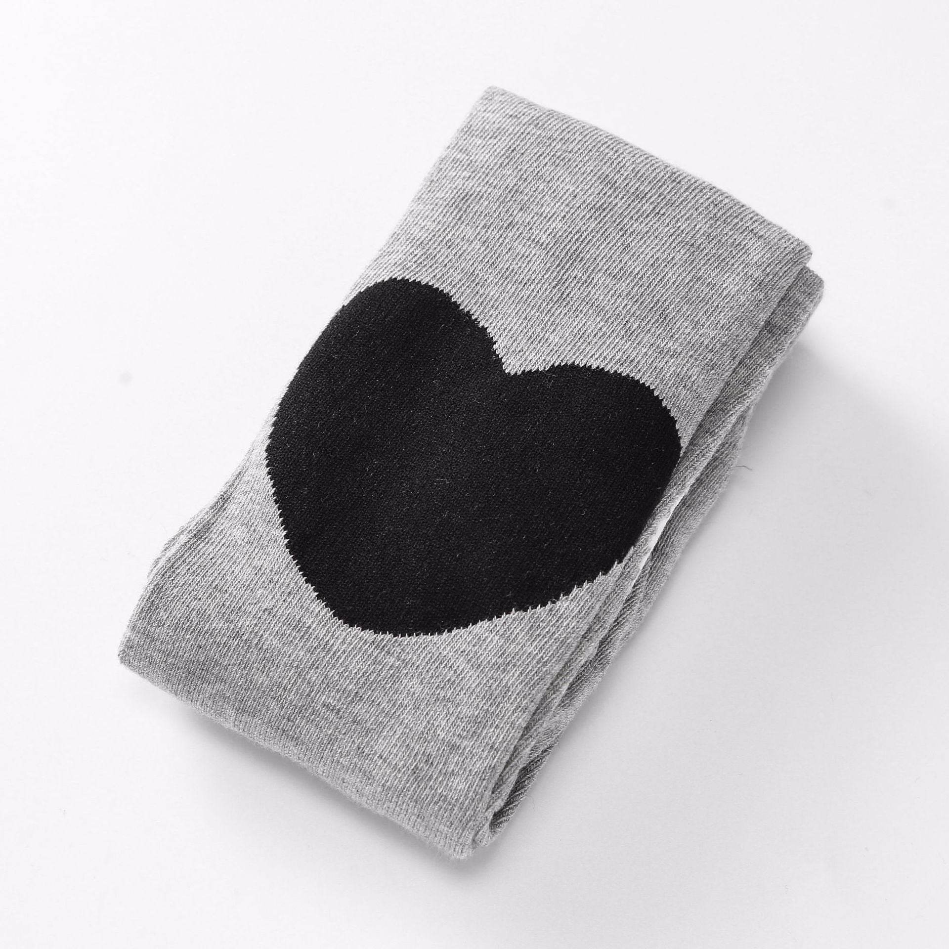 Spring And Autumn New Cotton Five-pointed Star Children Pantyhose Cute Tertiary Color Love Girl Leggings - Mubimart