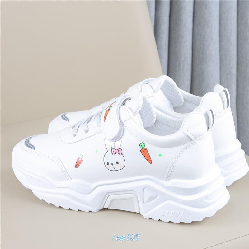 Spring And Autumn Primary School Students Casual All-match Pu Running Shoes - Mubimart -  