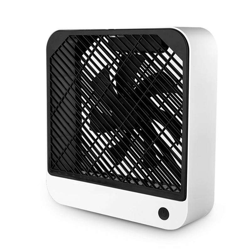 Square Simple Household USB Charging Fan New Style Summer Portable Dormitory - Mubimart -  