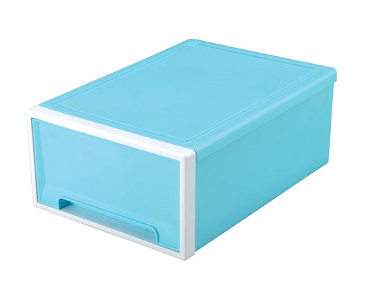 Stackable storage cabinet, baby clothes, sundries box, drawer type storage box, children's toy wardrobe - Mubimart