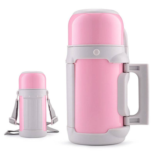 Stainless Steel 304 Sports Bottle Large-capacity Thermal Insulation Creative Water Cup - Mubimart