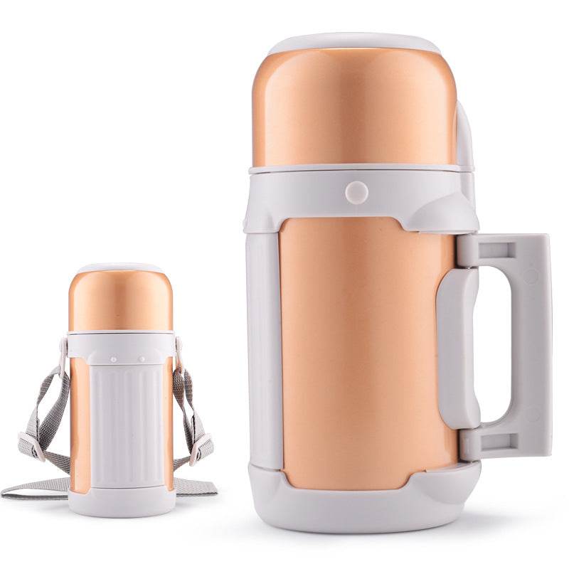 Stainless Steel 304 Sports Bottle Large-capacity Thermal Insulation Creative Water Cup - Mubimart