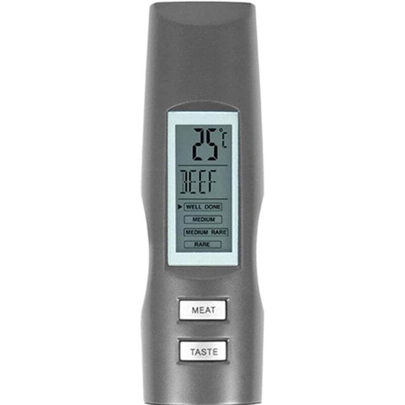 Stainless Steel BBQ Fork Thermometer Food Thermometer - Mubimart