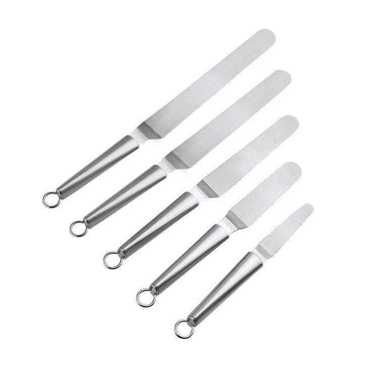 Stainless Steel Baking Cream Spatula - Mubimart