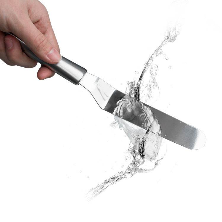 Stainless Steel Baking Cream Spatula - Mubimart