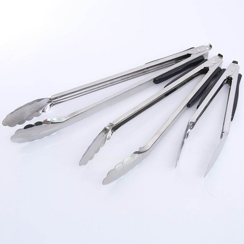 Stainless Steel Barbecue Bread Cake Tongs - Mubimart