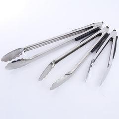 Stainless Steel Barbecue Bread Cake Tongs - Mubimart -  