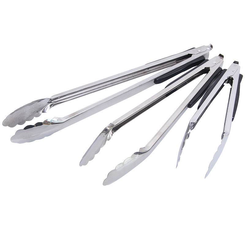 Stainless Steel Barbecue Bread Cake Tongs - Mubimart