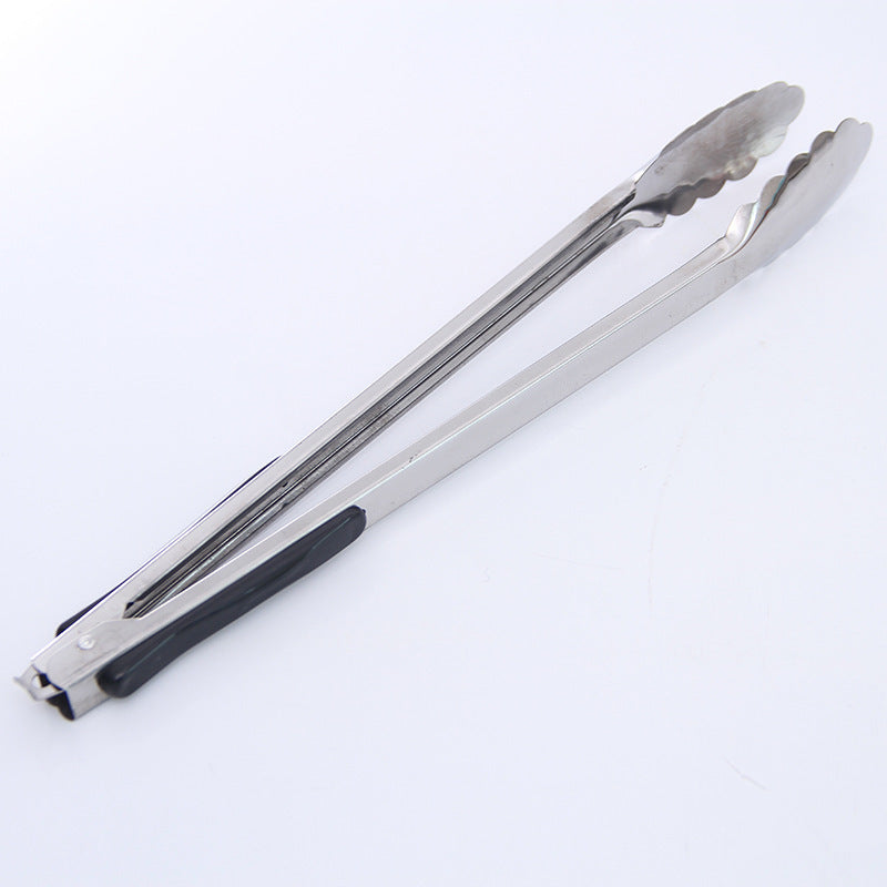 Stainless Steel Barbecue Bread Cake Tongs - Mubimart -  