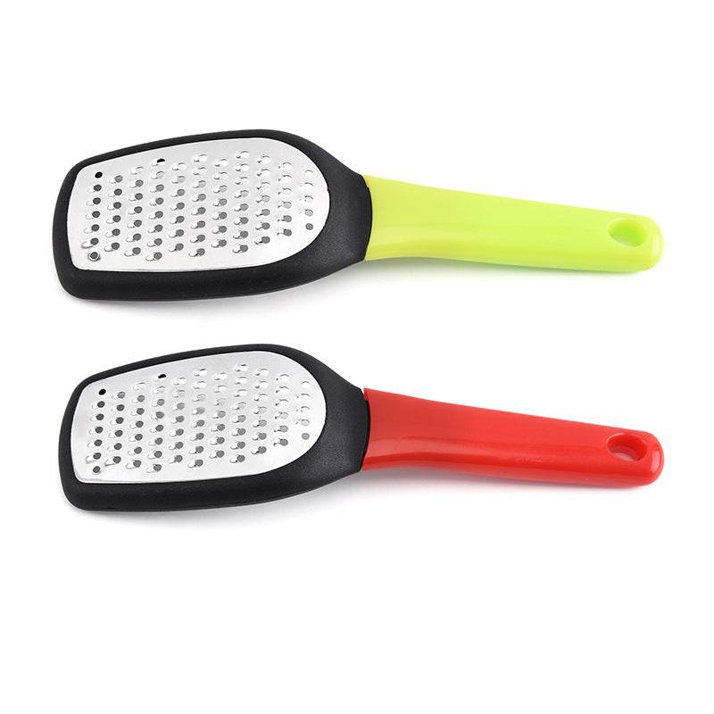 Stainless Steel Cheese Grater Creative Style Cheese Grater Plastic Lemon Peeler - Mubimart