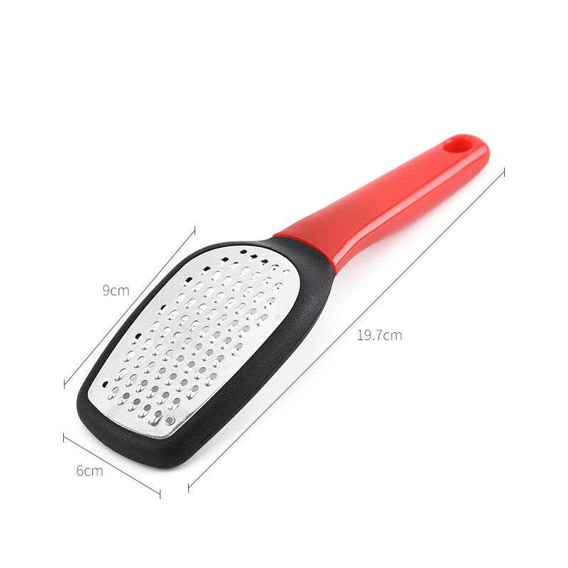 Stainless Steel Cheese Grater Creative Style Cheese Grater Plastic Lemon Peeler - Mubimart