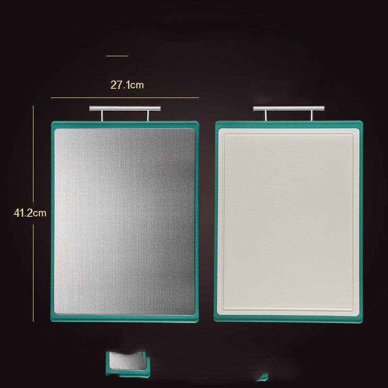 Stainless Steel Chopping Board Kitchen Antibacterial Sorting Board - Mubimart